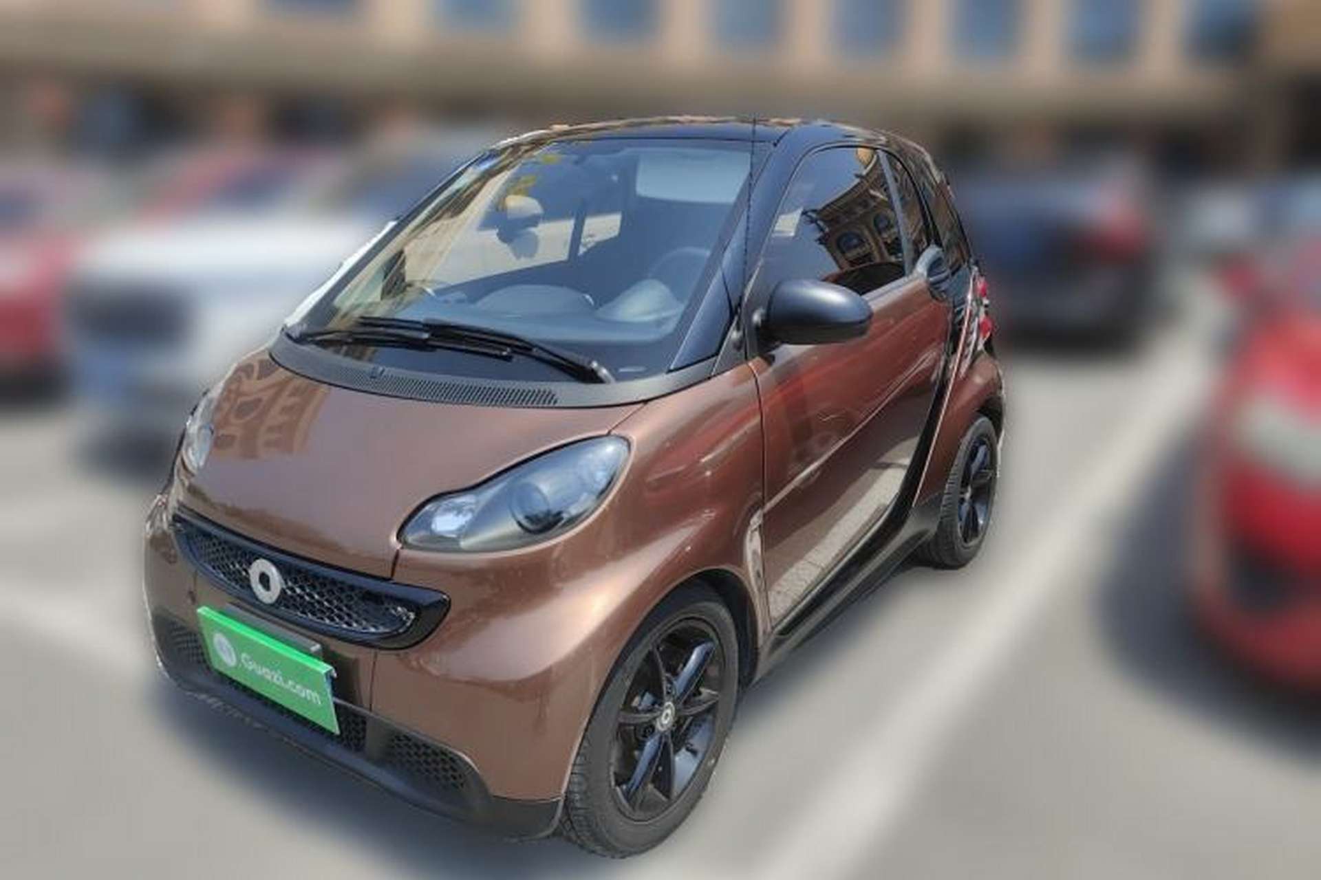Used smart fortwo 2013 1.0 MHD Hardtop Chocolate Special Edition Front Left 45 Deg