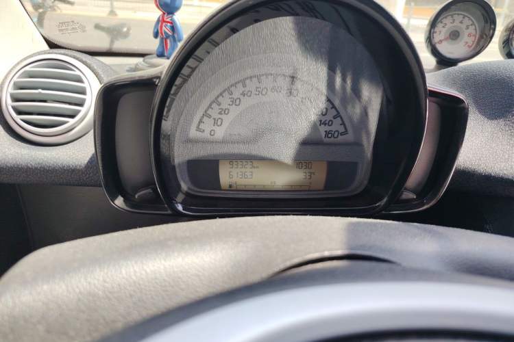 Used smart fortwo 2013 1.0T Hardtop Passion Edition Odometer Close Up