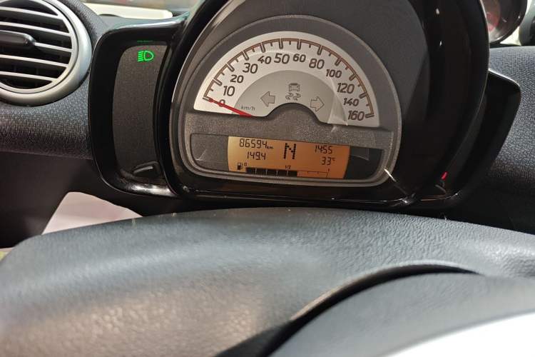 Used smart fortwo 2013 1.0T Hardtop Passion Edition Odometer Close Up