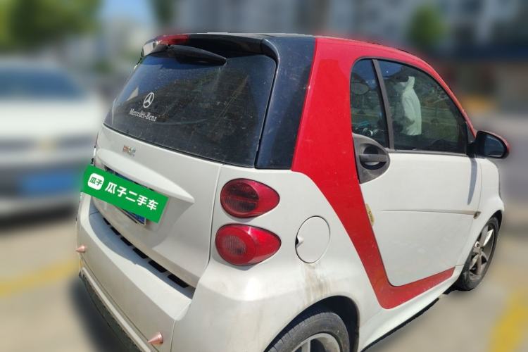 Used smart fortwo 2013 1.0T Hardtop Passion Edition Rear Right 45 Deg