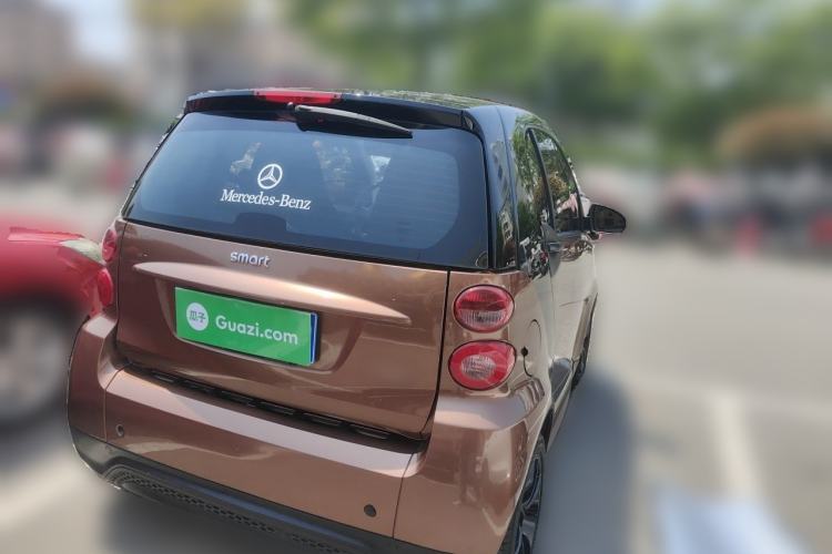 Used smart fortwo 2013 1.0 MHD Hardtop Chocolate Special Edition Rear Right 45 Deg