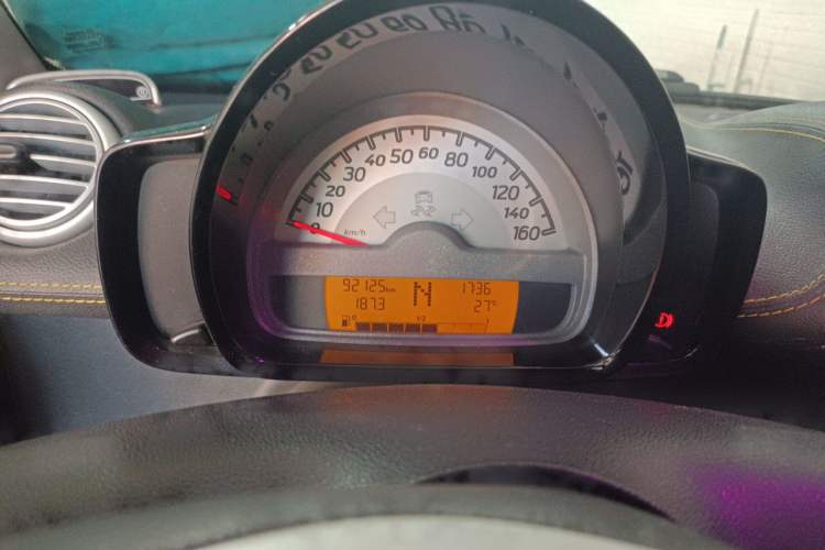 Used smart fortwo 2013 1.0 MHD Hardtop City Ranger Special Edition Odometer Close Up