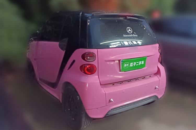 Used smart fortwo 2013 1.0T Hardtop Passion Edition Rear Left 45 Deg