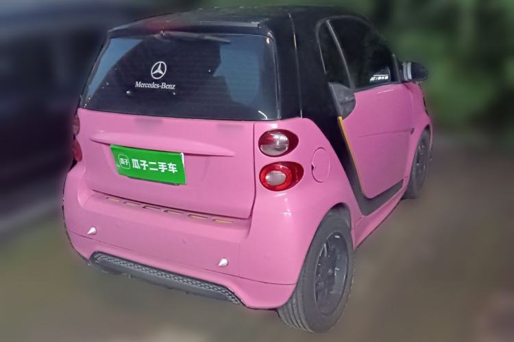 Used smart fortwo 2013 1.0T Hardtop Passion Edition Rear Right 45 Deg