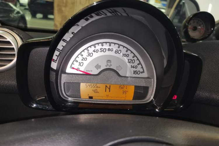 Used smart fortwo 2013 1.0T Hardtop Passion Edition Odometer Close Up