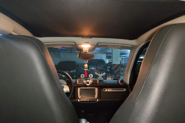 Used smart fortwo 2013 1.0T Hardtop Passion Edition Headliner