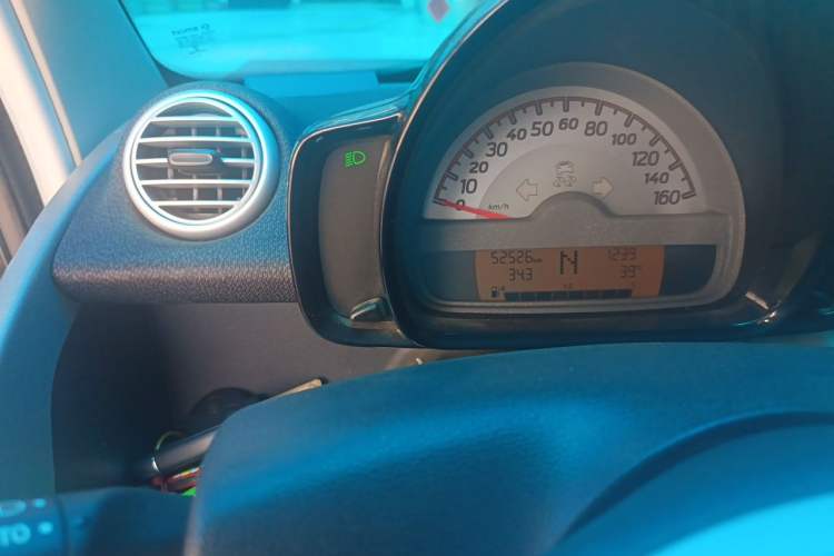 Used smart fortwo 2013 1.0T Hardtop Passion Edition Odometer Close Up
