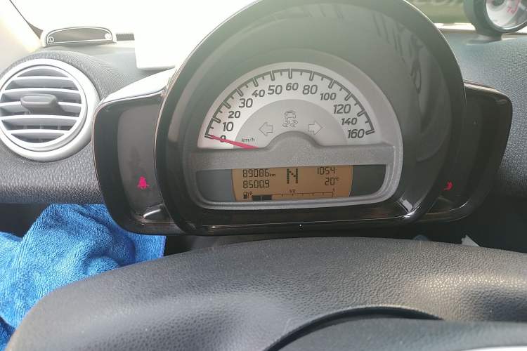 Used smart fortwo 2013 1.0T Hardtop Passion Edition Odometer Close Up