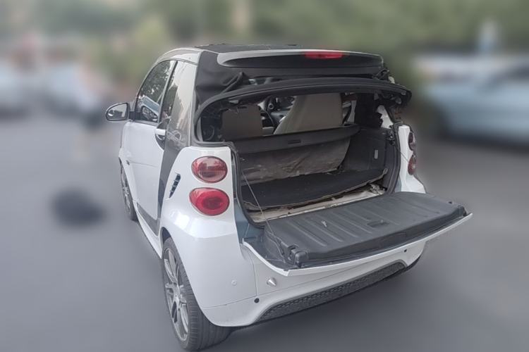 Used smart fortwo 2013 1.0T Convertible Passion Edition Rear Left 45 Deg