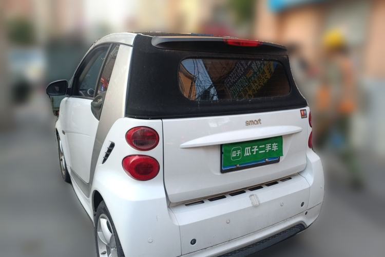 Used smart fortwo 2013 1.0T Convertible Passion Edition Rear Left 45 Deg