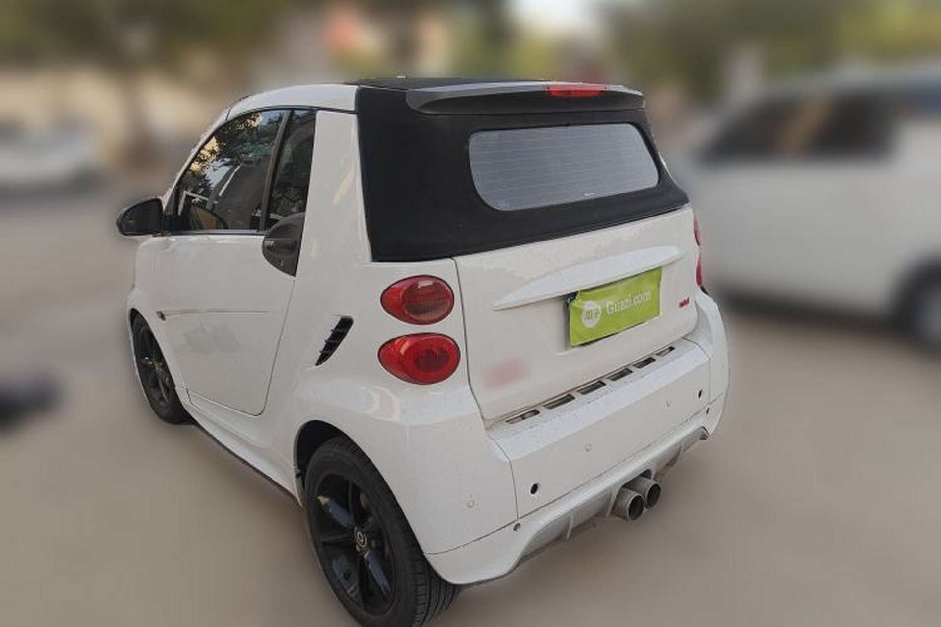 Used smart fortwo 2013 1.0T Convertible Passion Edition Rear Left 45 Deg