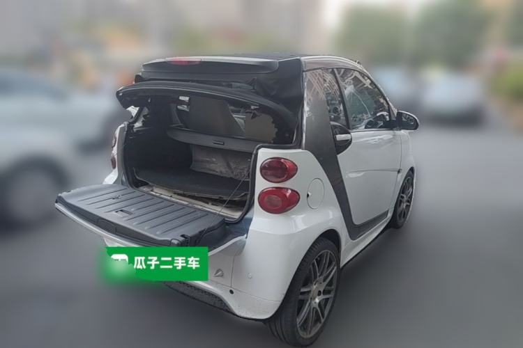 Used smart fortwo 2013 1.0T Convertible Passion Edition Rear Right 45 Deg