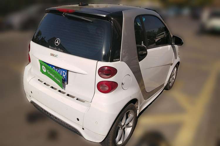 Used smart fortwo 2013 1.0T Hardtop Passion Edition Rear Right 45 Deg