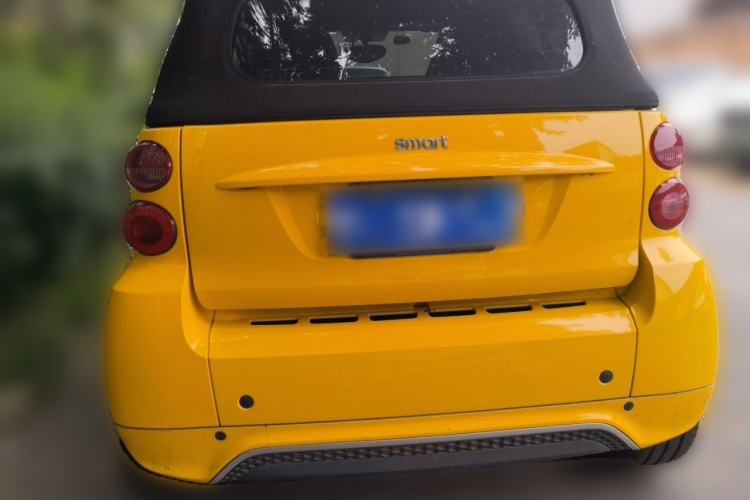 Used smart fortwo 2013 1.0T Convertible Passion Edition Rear