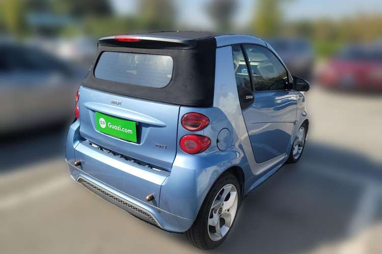 Used smart fortwo 2014 1.0 MHD Convertible City Lightwave Passion Edition Rear Right 45 Deg