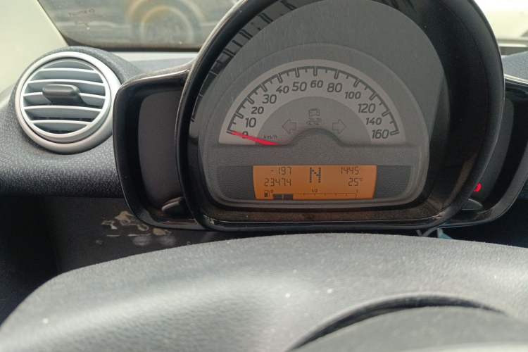 Used smart fortwo 2014 1.0 MHD Hardtop New Year Special Edition Odometer Close Up