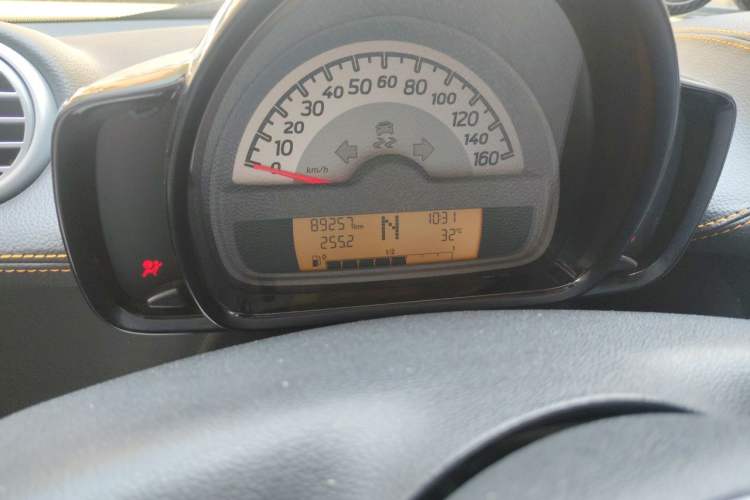Used smart fortwo 2014 1.0T Hardtop City Lightwave Passion Edition Odometer Close Up