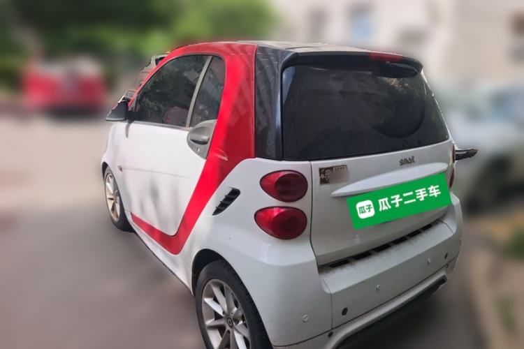 Used smart fortwo 2014 1.0 MHD Hardtop City Lightwave Passion Edition Rear Left 45 Deg