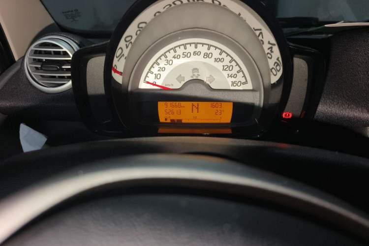 Used smart fortwo 2014 1.0 MHD Hardtop New Year Special Edition Odometer Close Up