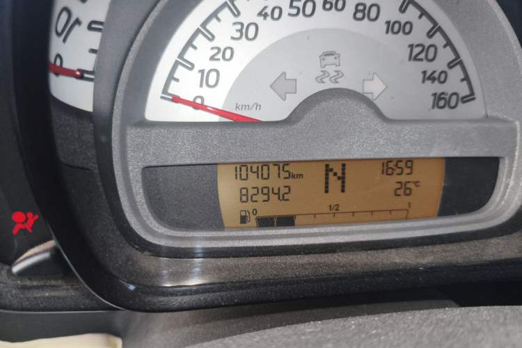 Used smart fortwo 2014 1.0 MHD Hardtop BoConcept Special Edition Odometer Close Up