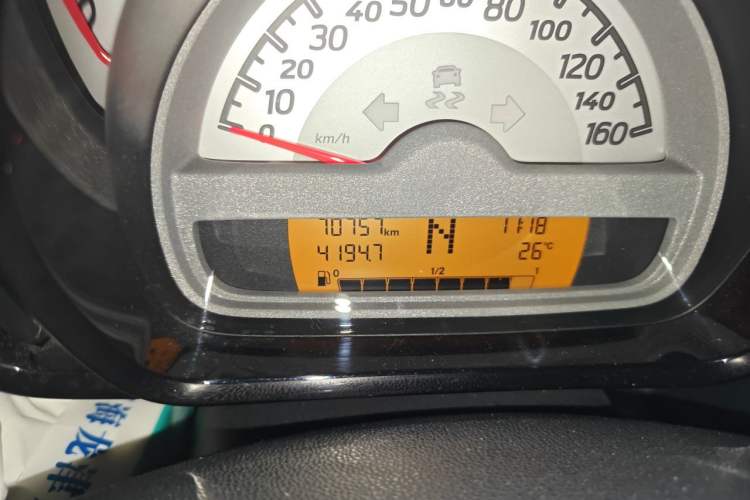 Used smart fortwo 2014 1.0 MHD Hardtop New Year Special Edition Odometer Close Up