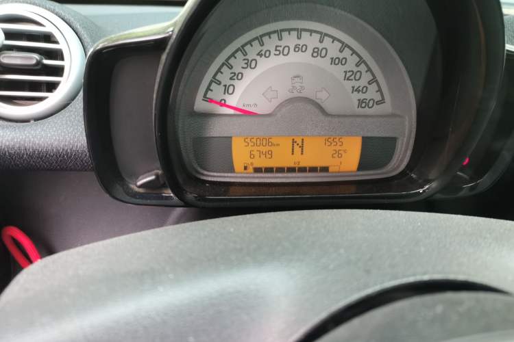 Used smart fortwo 2014 1.0 MHD Hardtop BoConcept Special Edition Odometer Close Up