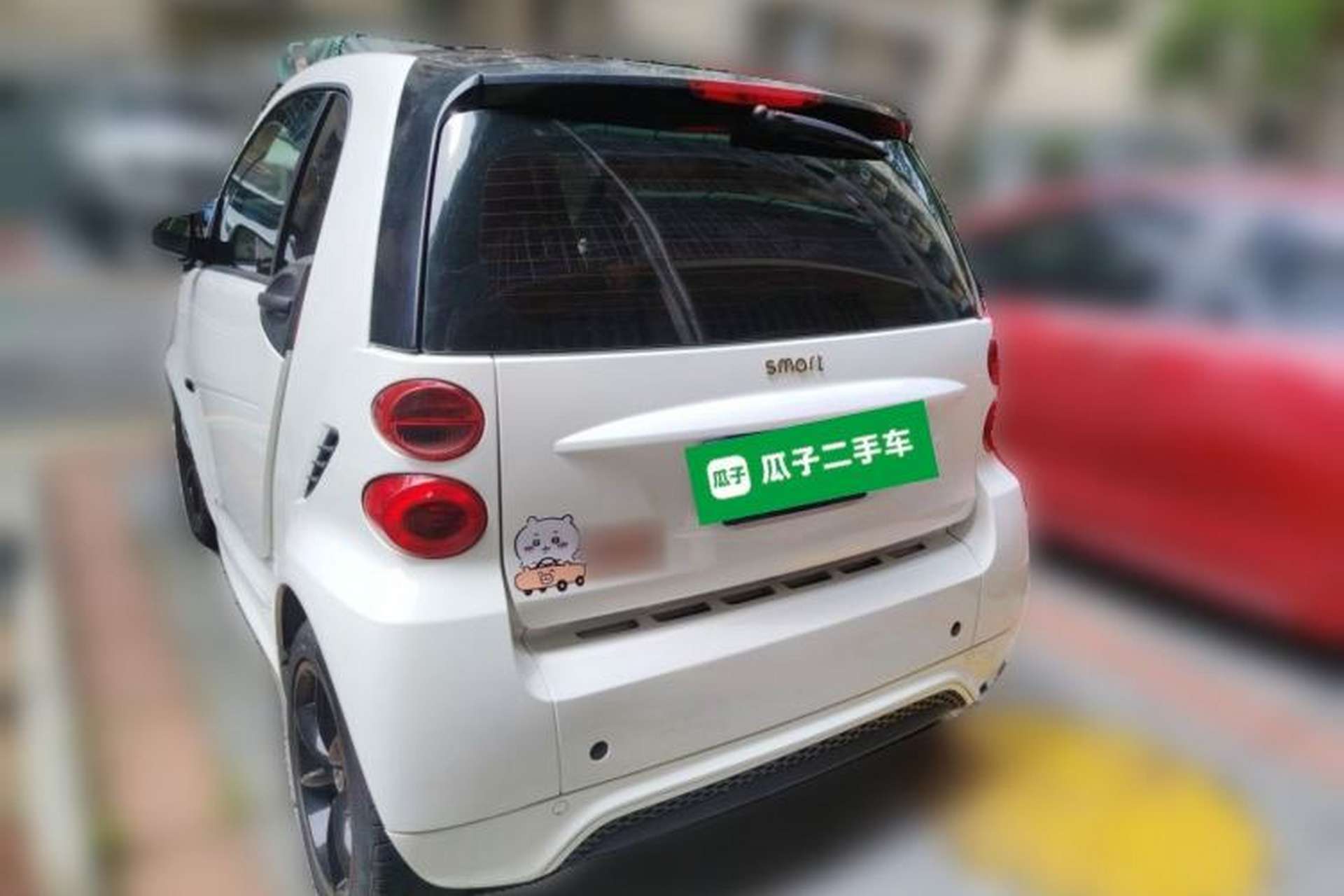 Used smart fortwo 2014 1.0T Hardtop City Lightwave Passion Edition Rear Left 45 Deg