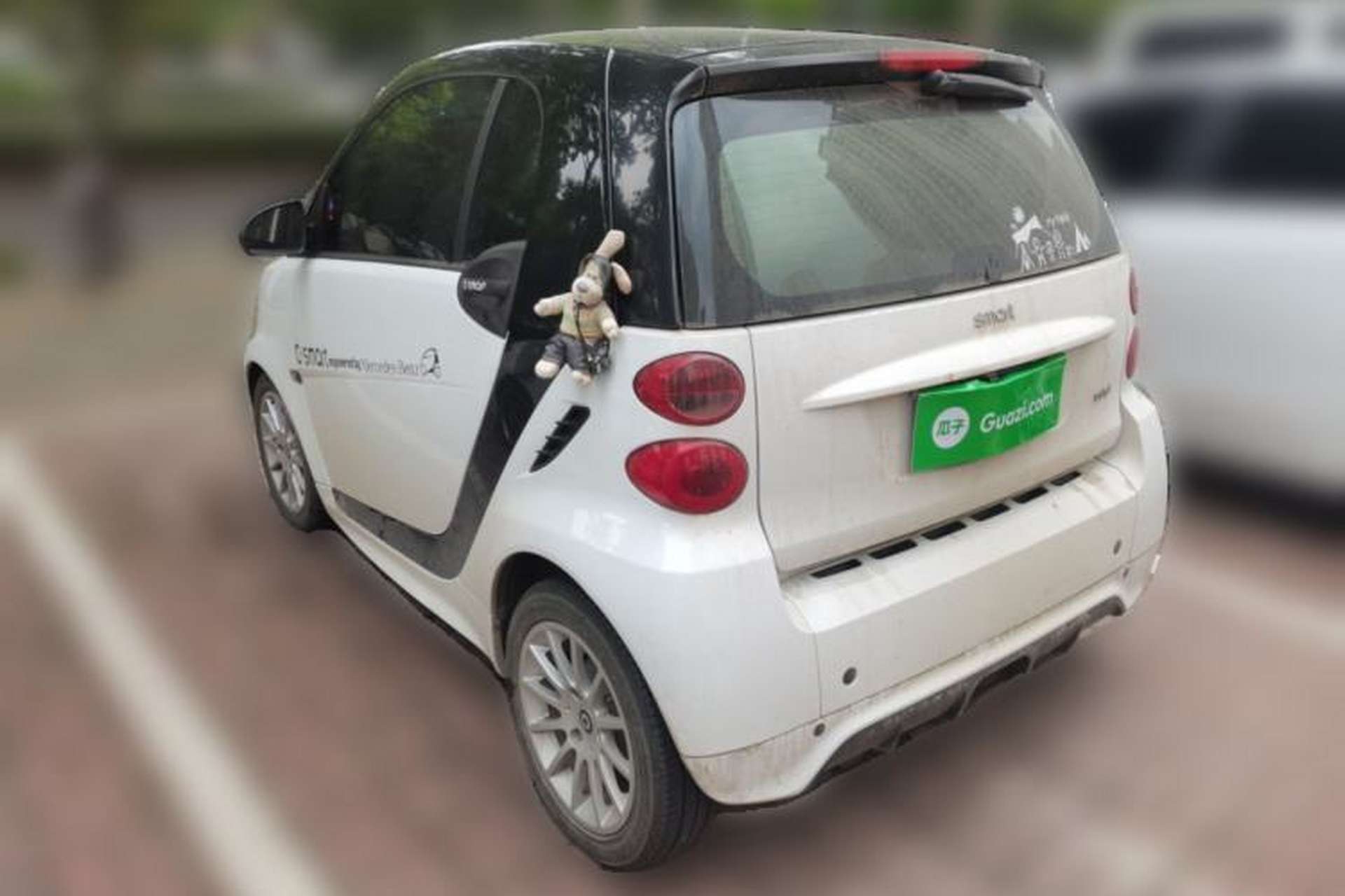Used smart fortwo 2014 1.0 MHD Hardtop BoConcept Special Edition Rear Left 45 Deg