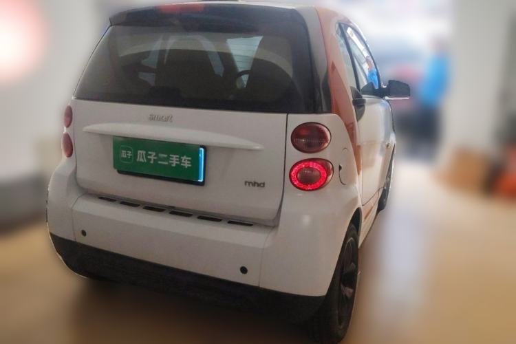 Used smart fortwo 2014 1.0 MHD Hardtop City Lightwave Passion Edition Rear Right 45 Deg