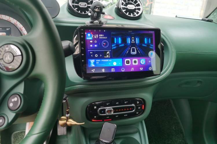 Used smart fortwo 2015 1.0L 52 kW Hardtop Passion Edition Audio And AC Panel