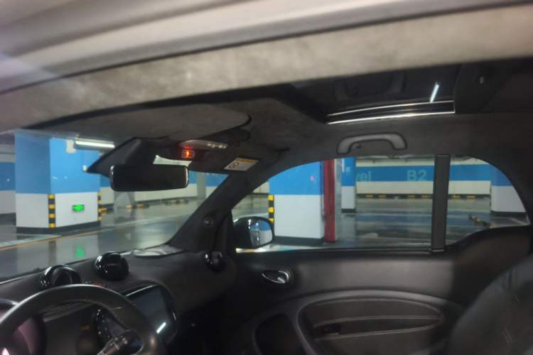 Used smart fortwo 2015 1.0L 52 kW Hardtop Passion Edition Headliner