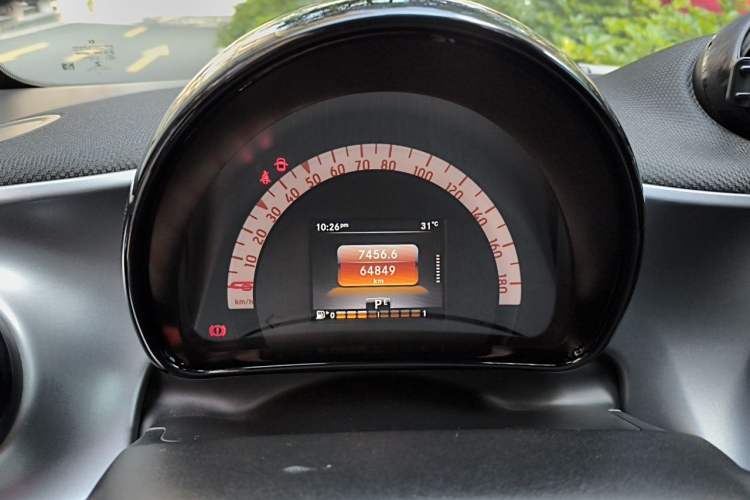 Used smart fortwo 2015 1.0L 52 kW Hardtop Passion Edition Instrument Cluster