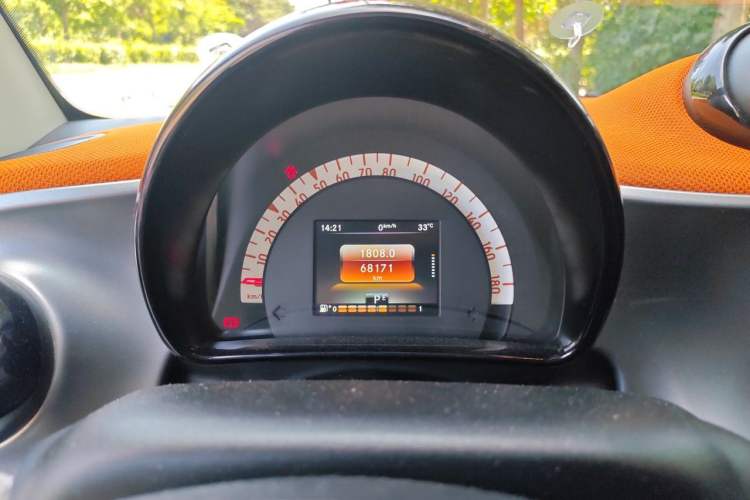 Used smart fortwo 2015 1.0L 52 kW Hardtop Passion Edition Instrument Cluster
