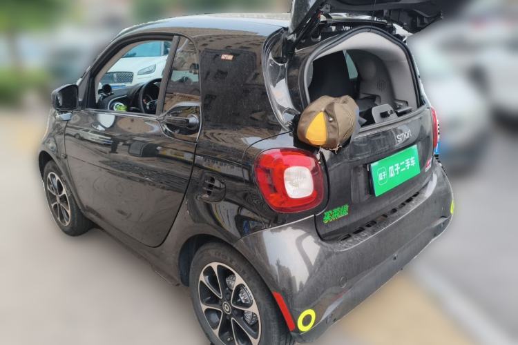Used smart fortwo 2015 1.0L 52 kW Hardtop Passion Edition Rear Left 45 Deg