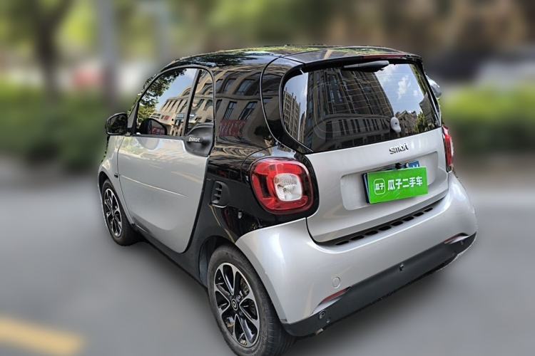 Used smart fortwo 2015 1.0L 52 kW Hardtop Passion Edition Rear Left 45 Deg