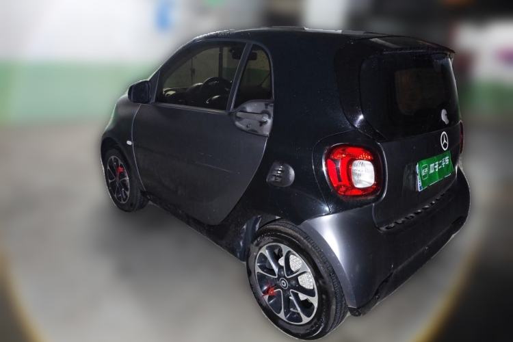 Used smart fortwo 2015 1.0L 52 kW Hardtop Passion Edition Rear Left 45 Deg