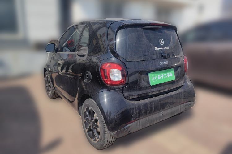 Used smart fortwo 2015 1.0L 52 kW Hardtop Passion Edition Rear Left 45 Deg