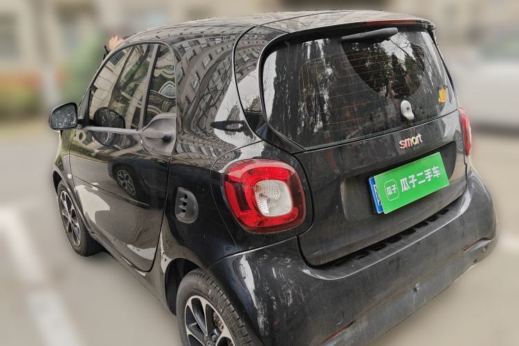 Used smart fortwo 2015 1.0L 52 kW Hardtop Passion Edition Rear Left 45 Deg