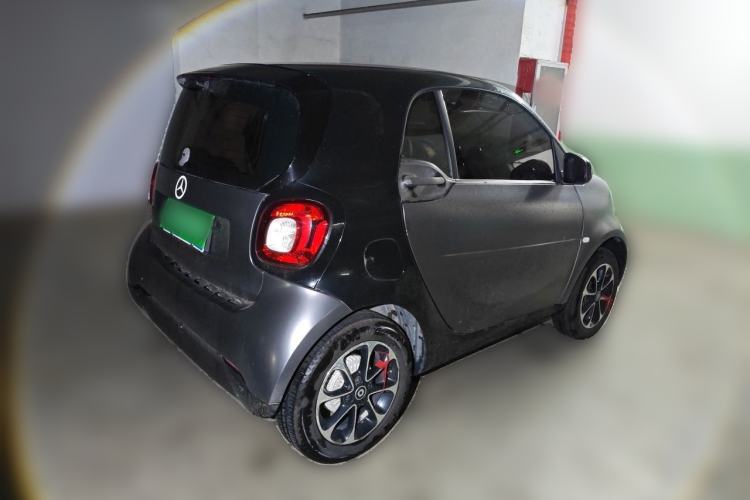 Used smart fortwo 2015 1.0L 52 kW Hardtop Passion Edition Rear Right 45 Deg
