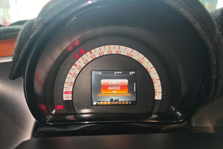 Used smart fortwo 2015 1.0L 52 kW Hardtop Passion Edition Instrument Cluster