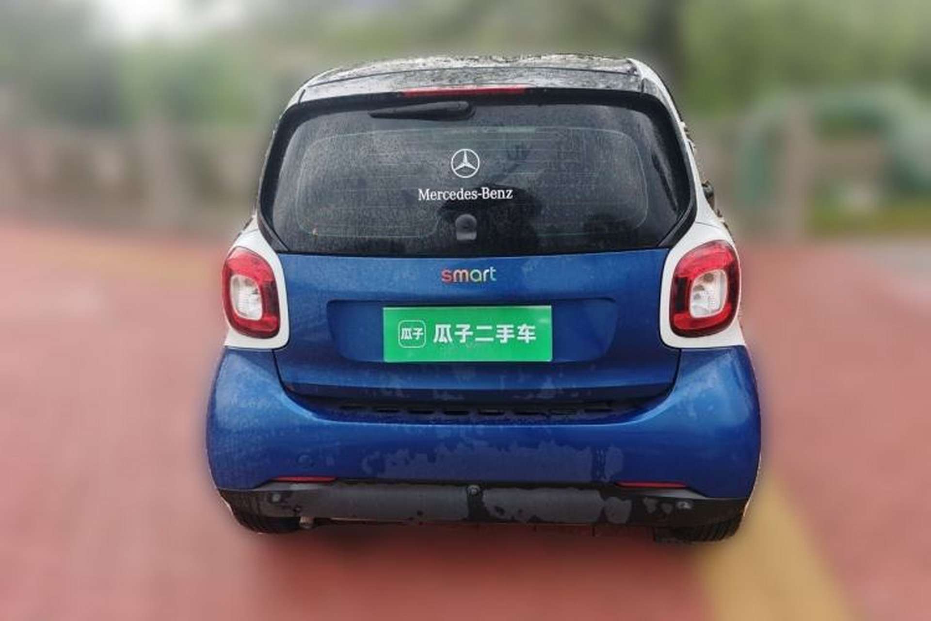 Used smart fortwo 2015 1.0L 52 kW Hardtop Passion Edition Rear