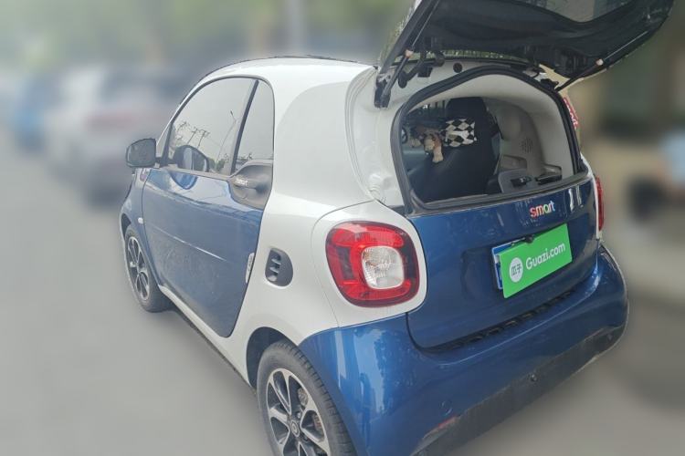 Used smart fortwo 2015 1.0L 52 kW Hardtop Passion Edition Rear Left 45 Deg