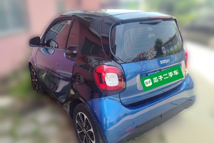 Used smart fortwo 2015 1.0L 52 kW Hardtop Passion Edition Rear Left 45 Deg
