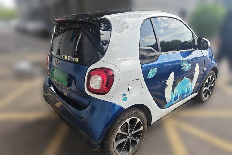 Used smart fortwo 2015 1.0L 52 kW Hardtop Passion Edition Rear Right 45 Deg