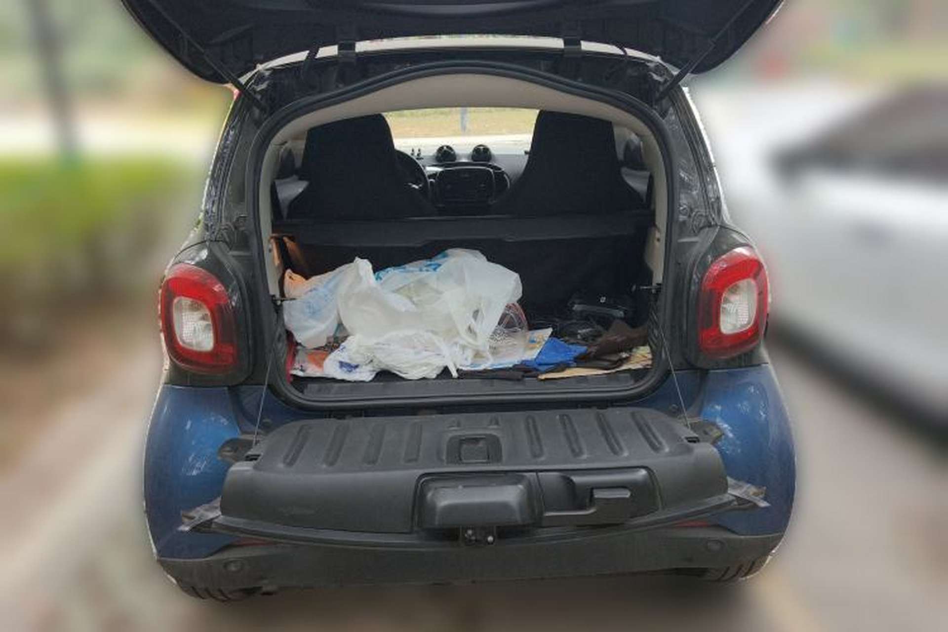 Used smart fortwo 2015 1.0L 52 kW Hardtop Passion Edition Trunk