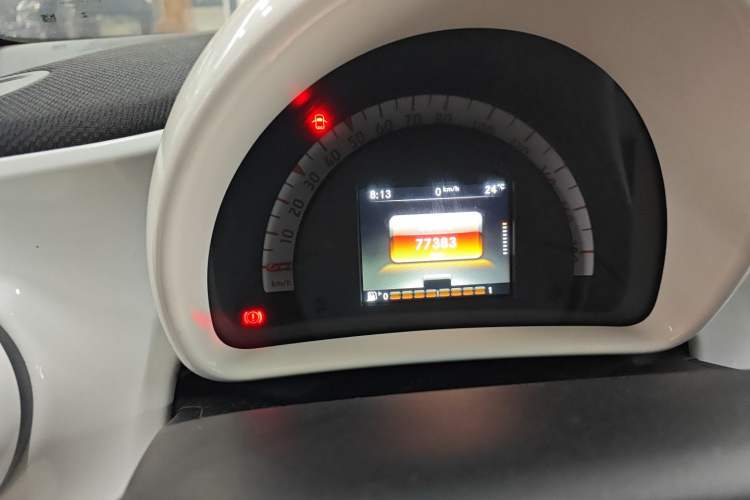 Used smart fortwo 2015 1.0L 52 kW Hardtop Passion Edition Odometer Close Up