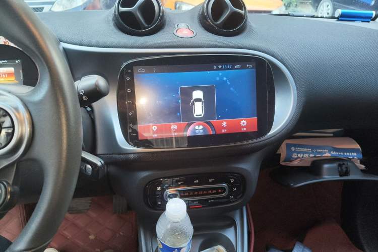 Used smart fortwo 2015 1.0L 52 kW Hardtop Passion Edition Audio And AC Panel