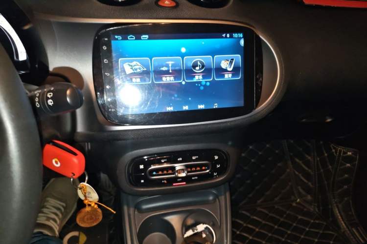 Used smart fortwo 2015 1.0L 52 kW Hardtop Passion Edition Audio And AC Panel