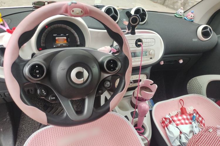 Used smart fortwo 2015 1.0L 52 kW Hardtop Passion Edition Center Console