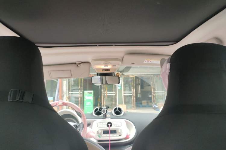 Used smart fortwo 2015 1.0L 52 kW Hardtop Passion Edition Headliner